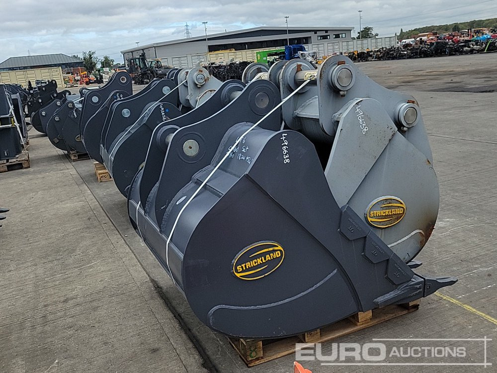 Unused Strickland 54", 24", 18" Digging Bucket 80mm to suit 20 Ton Excavator - Kauss: foto 3 Unused Strickland 54", 24", 18" Digging Bucket 80mm to suit 20 Ton Excavator - Kauss: foto 3