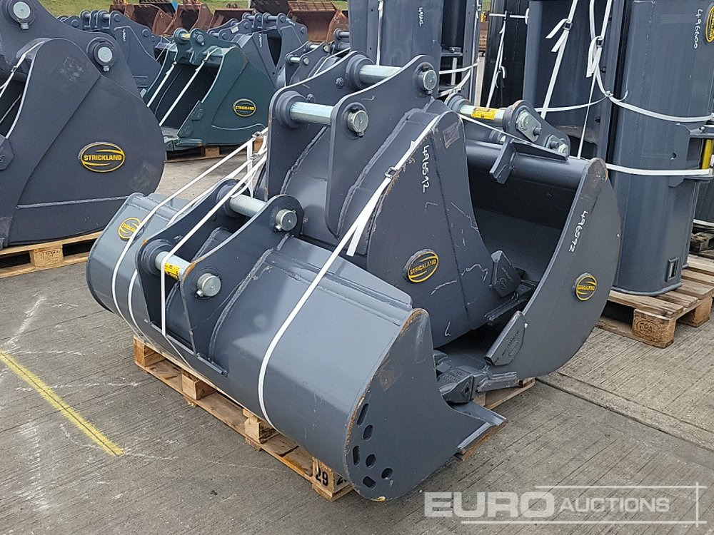 Unused Strickland 60" Ditching, 36", 24", 18" Digging Bucket 60mm Pin to suit 10 Ton Excavator - Kauss: foto 1 Unused Strickland 60" Ditching, 36", 24", 18" Digging Bucket 60mm Pin to suit 10 Ton Excavator - Kauss: foto 1