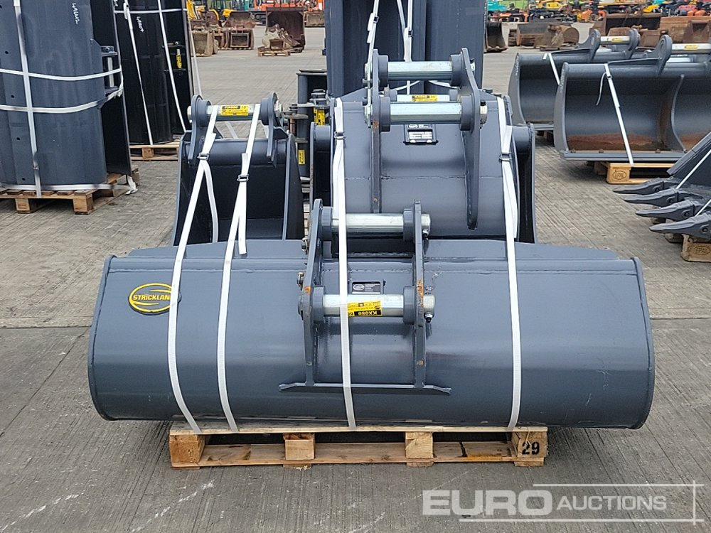 Unused Strickland 60" Ditching, 36", 24", 18" Digging Bucket 60mm Pin to suit 10 Ton Excavator - Kauss: foto 2 Unused Strickland 60" Ditching, 36", 24", 18" Digging Bucket 60mm Pin to suit 10 Ton Excavator - Kauss: foto 2