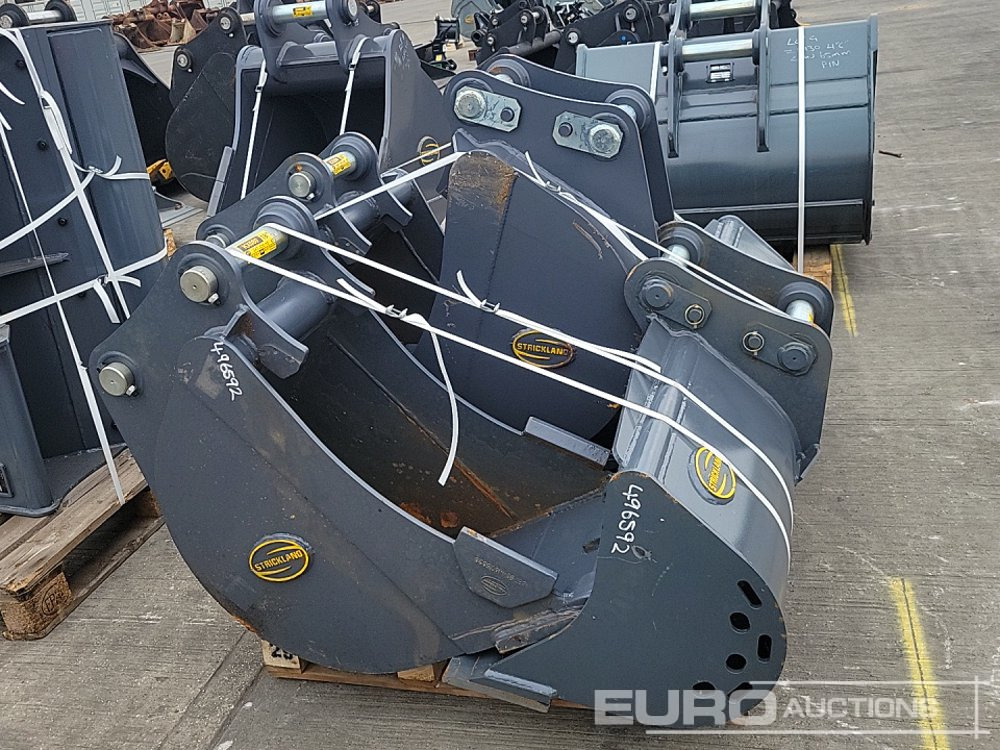 Unused Strickland 60" Ditching, 36", 24", 18" Digging Bucket 60mm Pin to suit 10 Ton Excavator - Kauss: foto 4 Unused Strickland 60" Ditching, 36", 24", 18" Digging Bucket 60mm Pin to suit 10 Ton Excavator - Kauss: foto 4