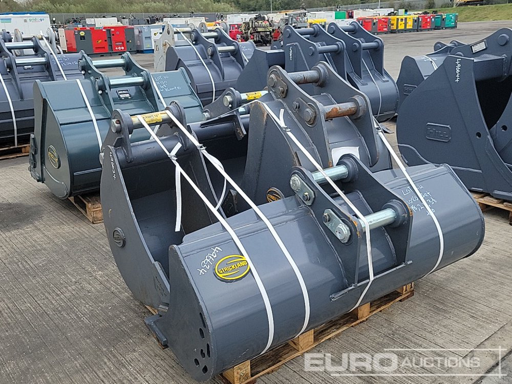 Unused Strickland 60" Ditching, 36", 24", 18" Digging Bucket 60mm to suit 10 Ton Excavator - Kauss: foto 5 Unused Strickland 60" Ditching, 36", 24", 18" Digging Bucket 60mm to suit 10 Ton Excavator - Kauss: foto 5