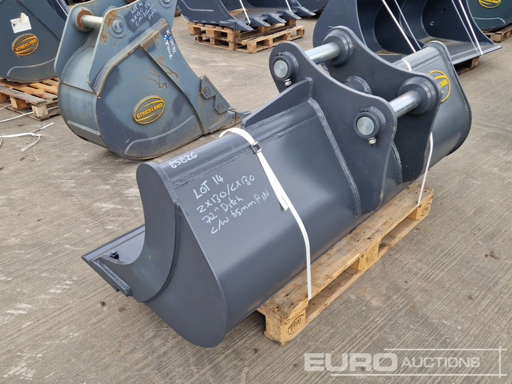 Unused Strickland 72" Ditching Bucket 65mm Pin to suit 13 Ton Excavator - Kauss: foto 3 Unused Strickland 72" Ditching Bucket 65mm Pin to suit 13 Ton Excavator - Kauss: foto 3