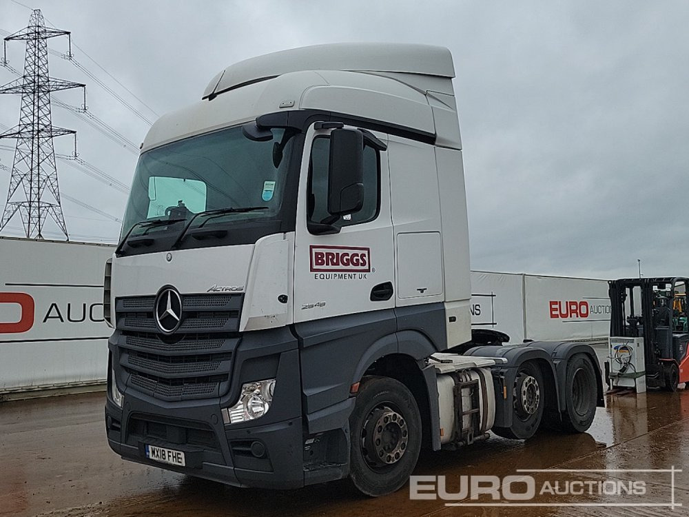 2018 Mercedes Actros 2548 - Vilcējs: foto 1 2018 Mercedes Actros 2548 - Vilcējs: foto 1