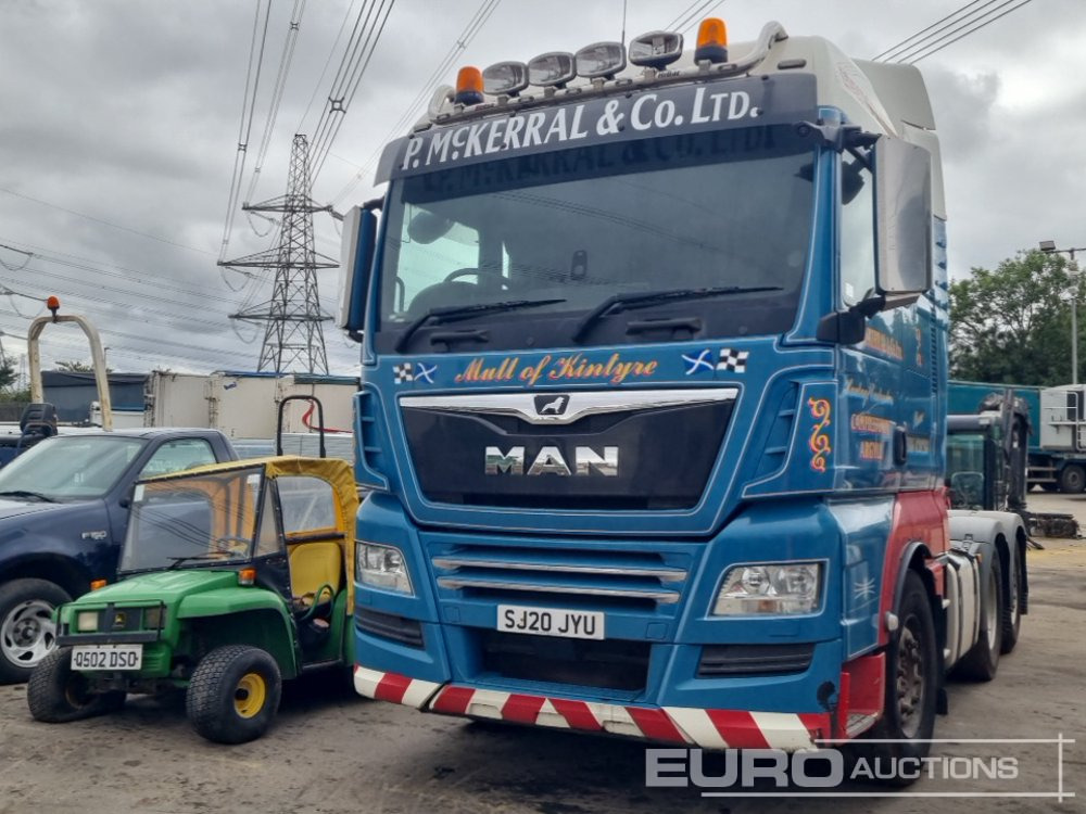 2020 MAN 6x2 Rear Lift, A/C Automatic Gearbox (Engine Fault) - Vilcējs: foto 1 2020 MAN 6x2 Rear Lift, A/C Automatic Gearbox (Engine Fault) - Vilcējs: foto 1