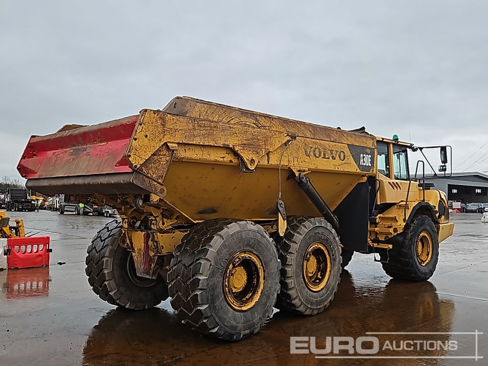 Volvo A30E - Artikulētias pašizgāzējs: foto 5 Volvo A30E - Artikulētias pašizgāzējs: foto 5