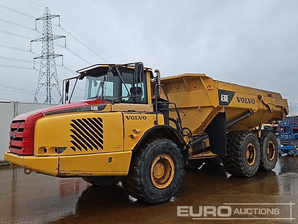 Volvo A30E - Artikulētias pašizgāzējs: foto 1 Volvo A30E - Artikulētias pašizgāzējs: foto 1