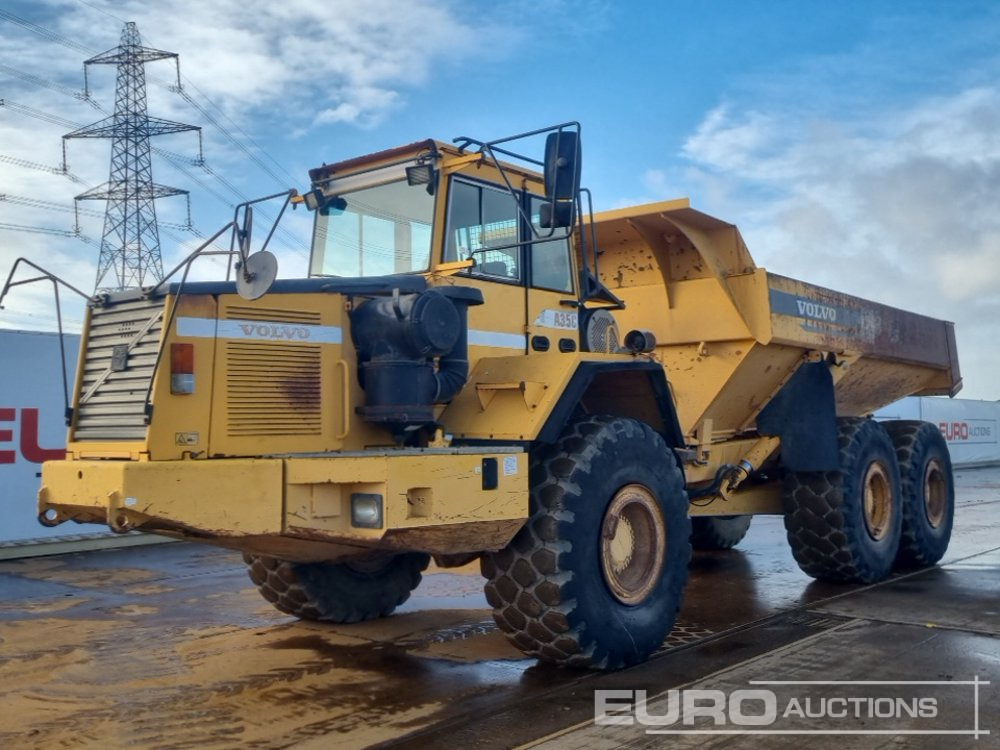 Volvo A35C - Artikulētias pašizgāzējs: foto 1 Volvo A35C - Artikulētias pašizgāzējs: foto 1