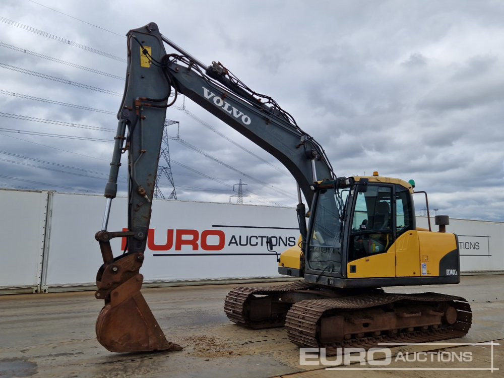 Volvo EC140CL - Kāpurķēžu ekskavators: foto 1 Volvo EC140CL - Kāpurķēžu ekskavators: foto 1