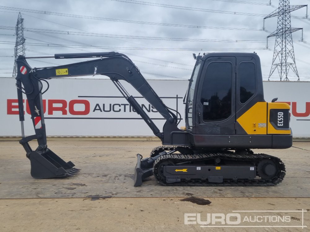 Volvo EC55D - Mini-ekskavators: foto 2 Volvo EC55D - Mini-ekskavators: foto 2