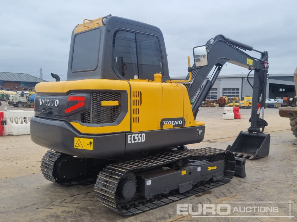 Volvo EC55D - Mini-ekskavators: foto 5 Volvo EC55D - Mini-ekskavators: foto 5