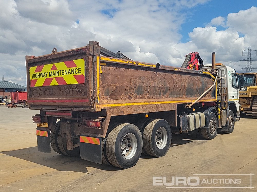Volvo FM370 - Kravas automašīna pašizgāzējs, Kravas auto ar manipulatoru: foto 5 Volvo FM370 - Kravas automašīna pašizgāzējs, Kravas auto ar manipulatoru: foto 5