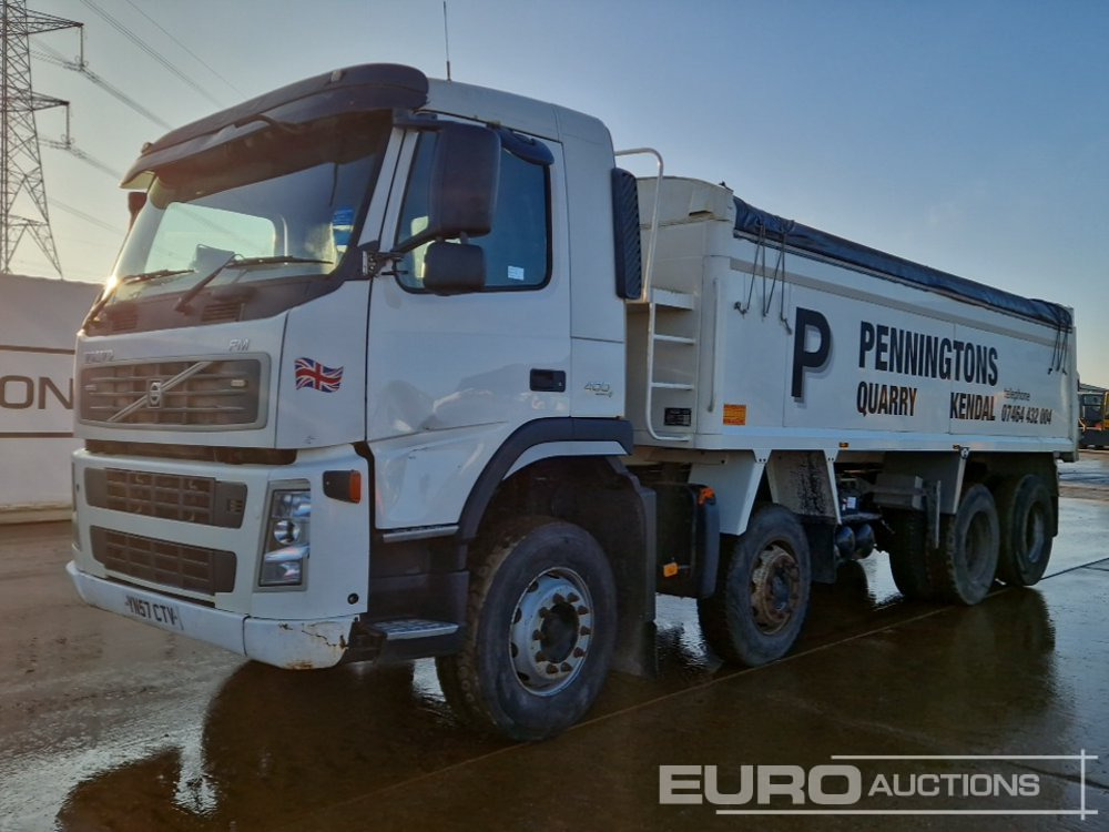 Volvo FM400 - Kravas automašīna pašizgāzējs: foto 1 Volvo FM400 - Kravas automašīna pašizgāzējs: foto 1