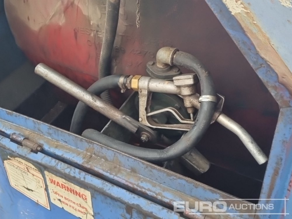 Uzglabāšanas tvertne Western 2000 Litre Single Axle Bunded Fuel Bowser, Manul Pump: foto 21 Uzglabāšanas tvertne Western 2000 Litre Single Axle Bunded Fuel Bowser, Manul Pump: foto 21