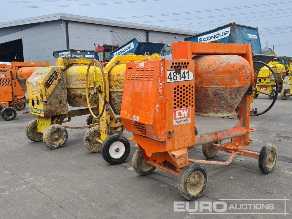Winget 100T Diesel Cement Mixer, Yanmar Engine (2 of), Belle 100XT 110Volt Cement Mixer - Betona maisītājs: foto 5 Winget 100T Diesel Cement Mixer, Yanmar Engine (2 of), Belle 100XT 110Volt Cement Mixer - Betona maisītājs: foto 5