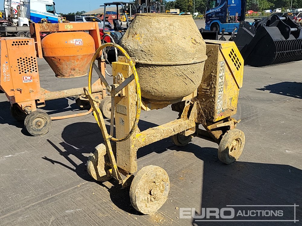 Winget Diesel Cement Mixer, Electric Start Yanmar Engine - Betona maisītājs: foto 1 Winget Diesel Cement Mixer, Electric Start Yanmar Engine - Betona maisītājs: foto 1