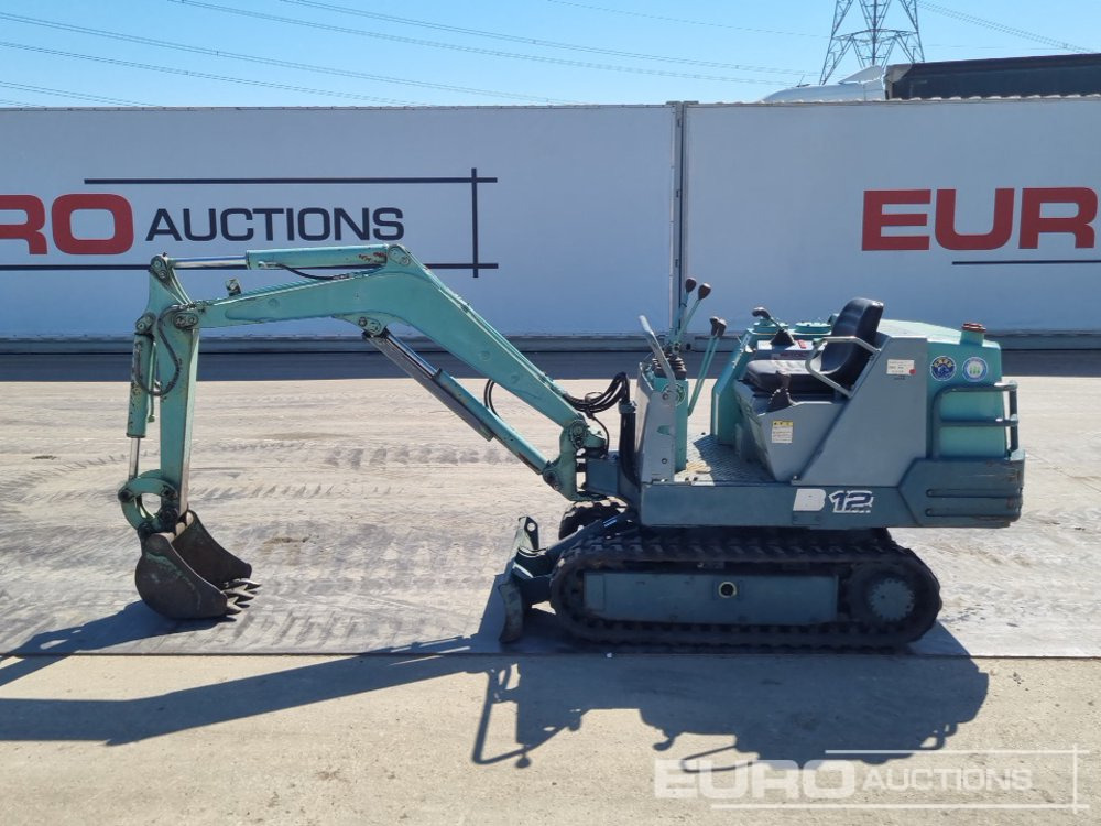 Yanmar B12-2 - Mini-ekskavators: foto 2 Yanmar B12-2 - Mini-ekskavators: foto 2
