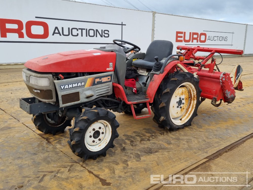 Yanmar F-180 - Mini traktors: foto 1 Yanmar F-180 - Mini traktors: foto 1