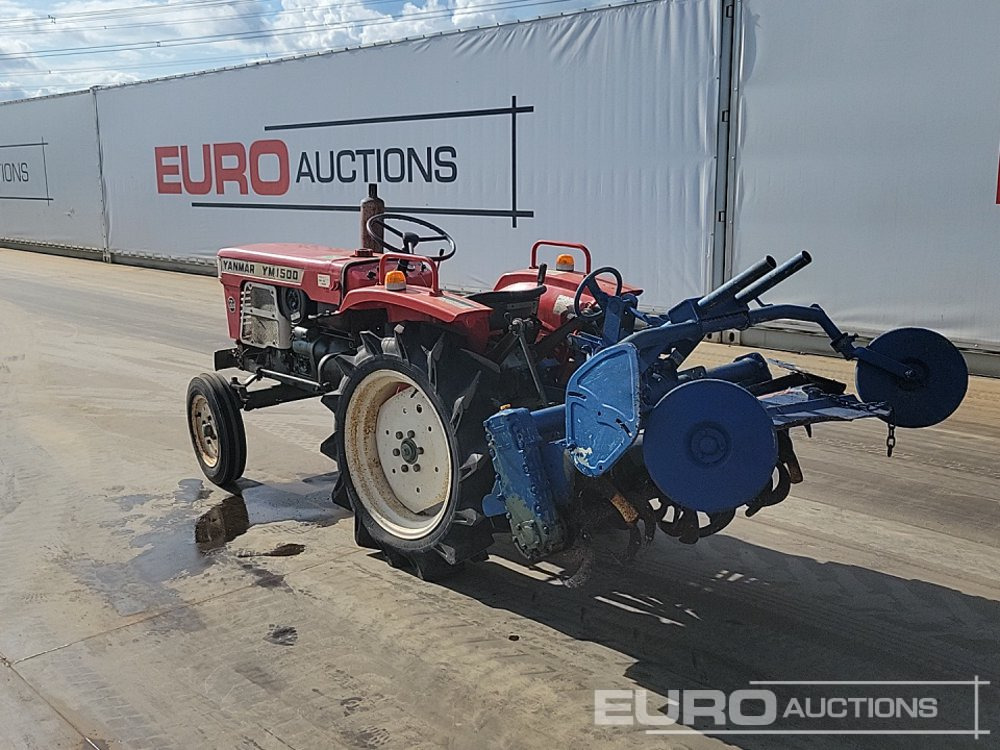 Yanmar YM1500 - Mini traktors: foto 3 Yanmar YM1500 - Mini traktors: foto 3