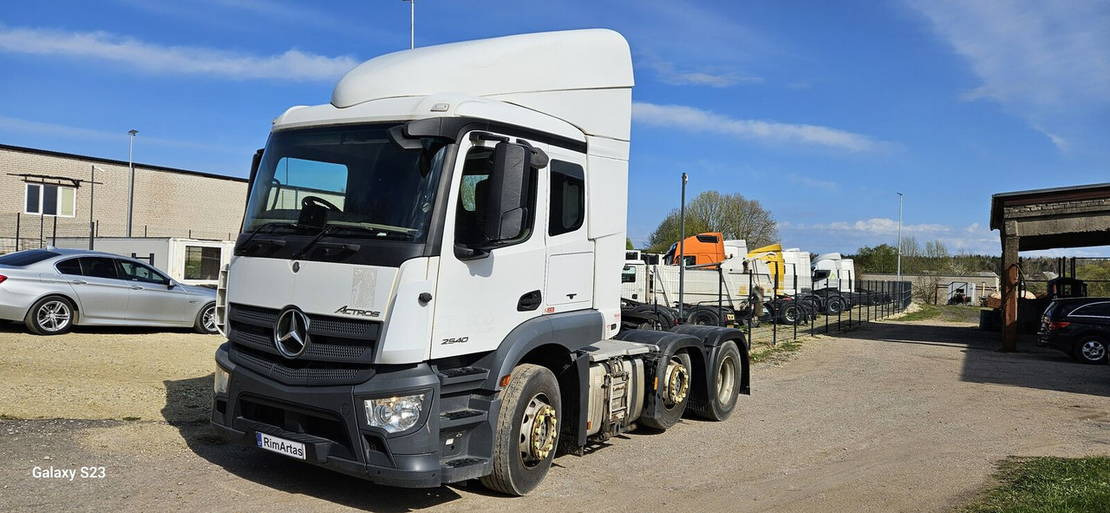 Mercedes-Benz Actros 2540 - Vilcējs: foto 3 Mercedes-Benz Actros 2540 - Vilcējs: foto 3