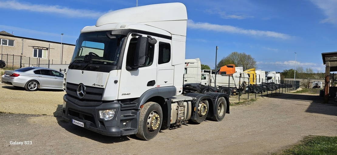 Mercedes-Benz Actros 2540 - Vilcējs: foto 1 Mercedes-Benz Actros 2540 - Vilcējs: foto 1