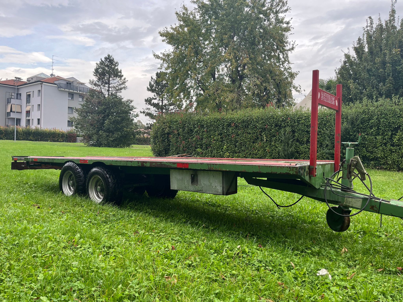 Rimorchio usato Schwarz t6057 - Lauksaimniecības piekabe-platforma: foto 2 Rimorchio usato Schwarz t6057 - Lauksaimniecības piekabe-platforma: foto 2