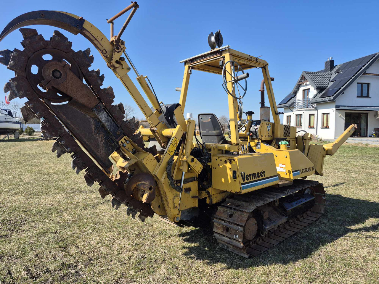 VERMEER Flextrak 75 Pługoukładacz - Tranšeju racējs: foto 5 VERMEER Flextrak 75 Pługoukładacz - Tranšeju racējs: foto 5