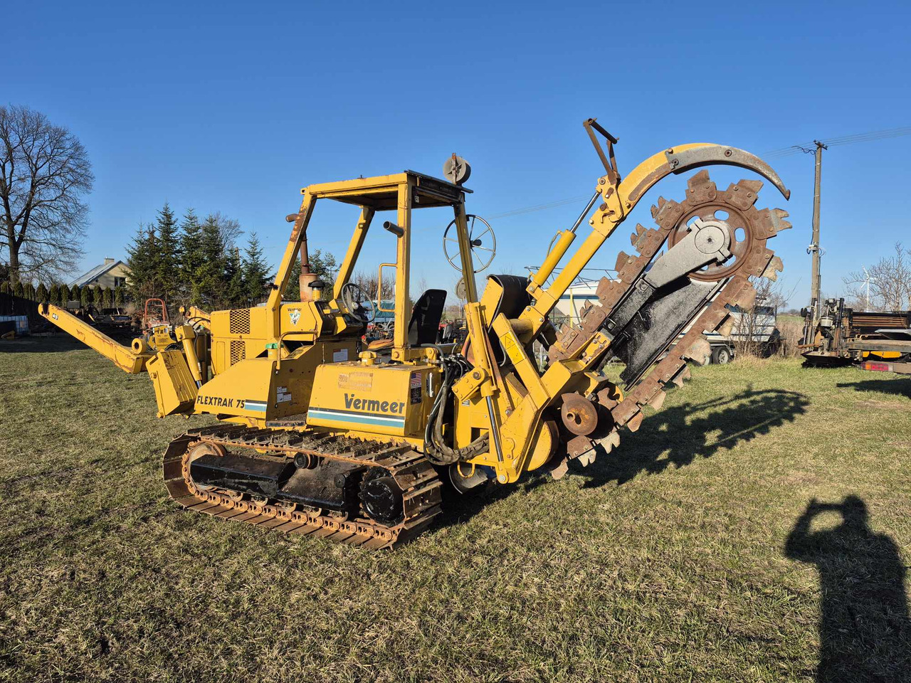 VERMEER Flextrak 75 Pługoukładacz - Tranšeju racējs: foto 4 VERMEER Flextrak 75 Pługoukładacz - Tranšeju racējs: foto 4