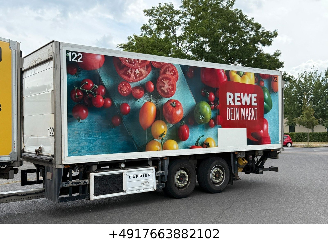 Schmitz Cargobull Kühl/Tandem/Durchlade/Carrier Supra 850/Ladebord - Piekabe refrižerators: foto 1 Schmitz Cargobull Kühl/Tandem/Durchlade/Carrier Supra 850/Ladebord - Piekabe refrižerators: foto 1