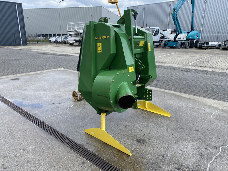 John Deere MCS 580 H, Hoogkieper, Opvangbak + afzuiging - Pļāvējs: foto 3 John Deere MCS 580 H, Hoogkieper, Opvangbak + afzuiging - Pļāvējs: foto 3