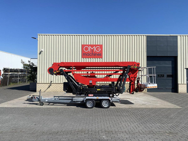 Platform Basket Spider 22.10, Spin hoogwerker met aanhangwagen - Zirnekļa pacēlājs: foto 1 Platform Basket Spider 22.10, Spin hoogwerker met aanhangwagen - Zirnekļa pacēlājs: foto 1