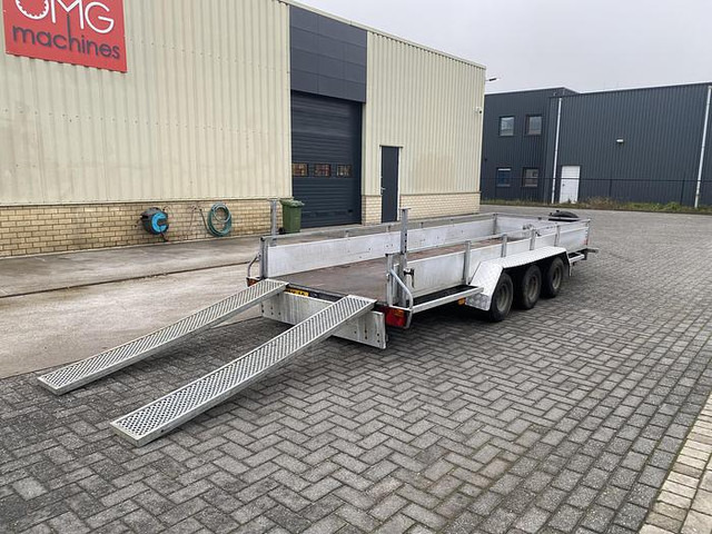 Weijer Aanhangwagen, 3500 kg. 5 meter, 3 Asser. - Bortu piekabe/ Platforma: foto 2 Weijer Aanhangwagen, 3500 kg. 5 meter, 3 Asser. - Bortu piekabe/ Platforma: foto 2