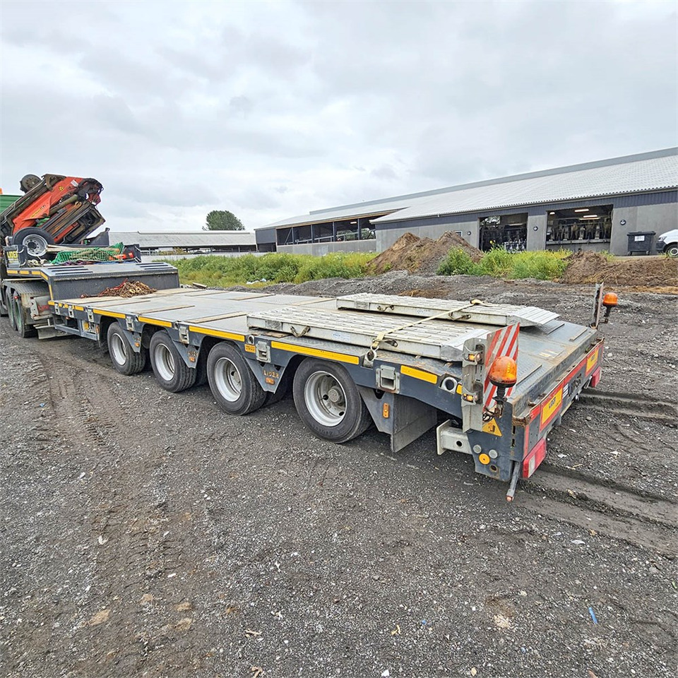 Puspiekabe zema profila platforma ABC Lider Lowbed LDR4A - model B: foto 8