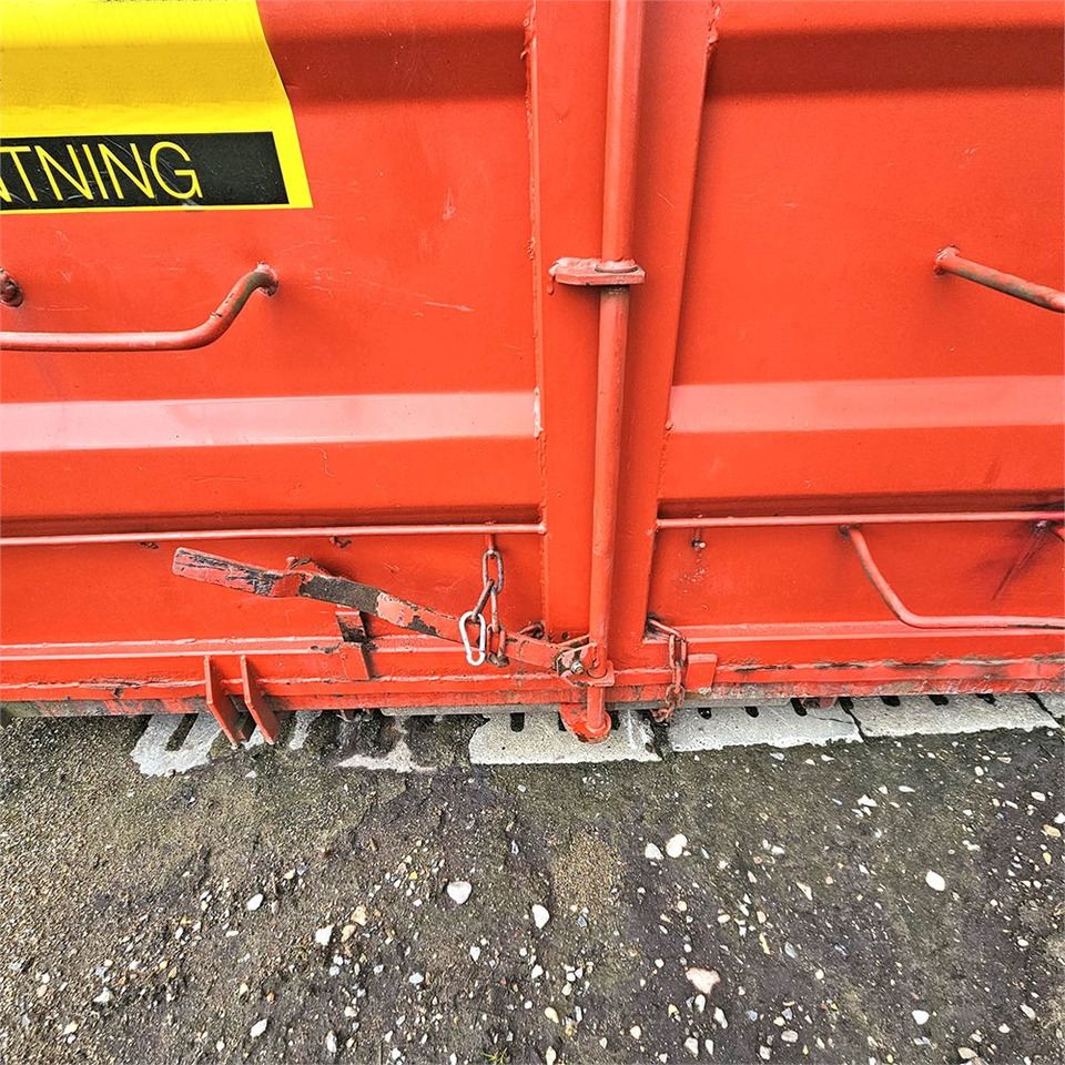 Huka konteiners ABC Træfliscontainer med pressening.: foto 12