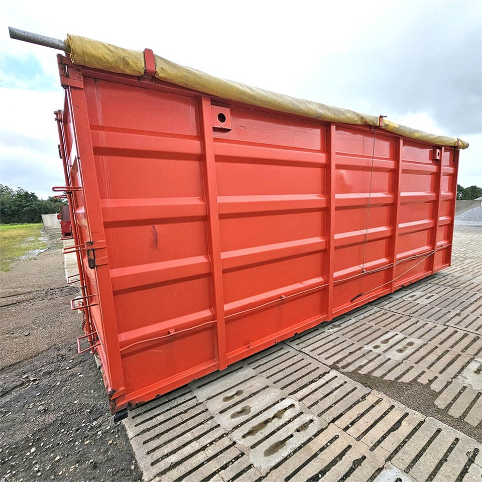 ABC Træfliscontainer med pressening. - Huka konteiners: foto 3 ABC Træfliscontainer med pressening. - Huka konteiners: foto 3