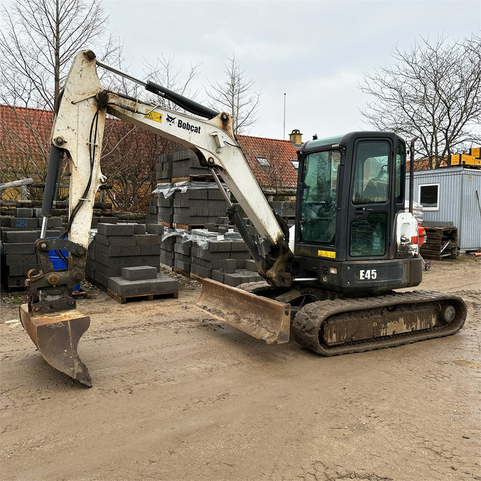 Bobcat E45 - Mini-ekskavators: foto 5 Bobcat E45 - Mini-ekskavators: foto 5