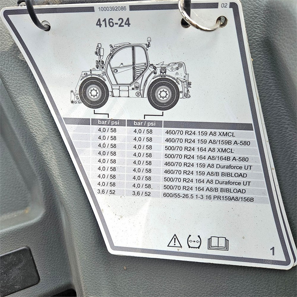 Teleskopiskais iekrāvējs Kramer KT557: foto 25