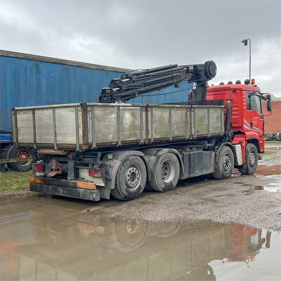 MAN TGA 8x4 Hydrodrive - Kravas automašīna pašizgāzējs, Kravas auto ar manipulatoru: foto 4 MAN TGA 8x4 Hydrodrive - Kravas automašīna pašizgāzējs, Kravas auto ar manipulatoru: foto 4