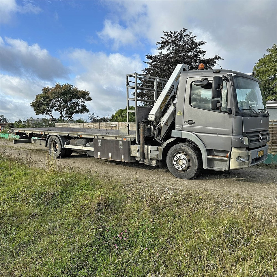 Mercedes Atego 1524 LL - Bortu kravas automašīna/ Platforma, Kravas auto ar manipulatoru: foto 1 Mercedes Atego 1524 LL - Bortu kravas automašīna/ Platforma, Kravas auto ar manipulatoru: foto 1
