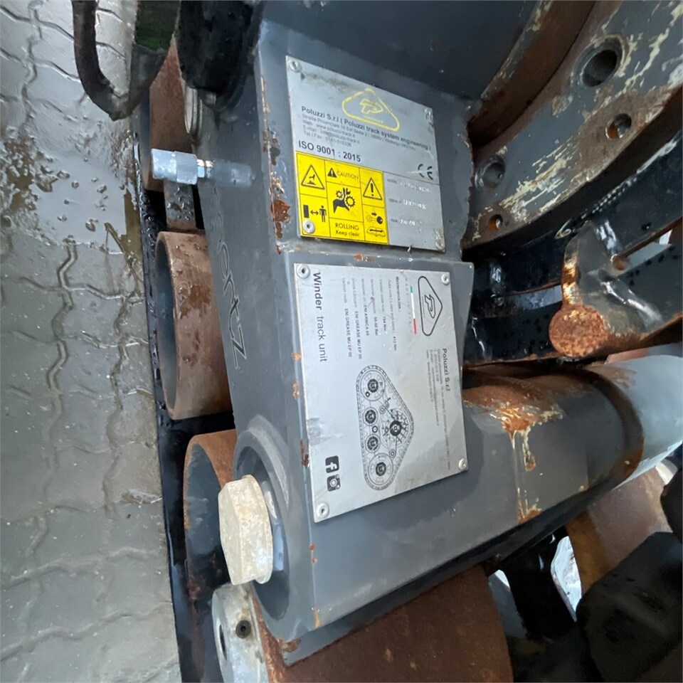 Kāpurķēdes - Bezceļu pašizgāzējs Poluzzi Track System Winder 30: foto 22