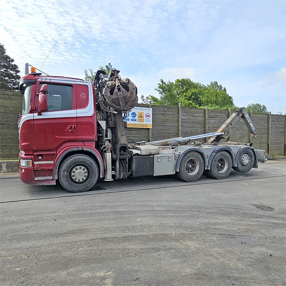 Scania R 500 - Pacēlājs ar āķi, Kravas auto ar manipulatoru: foto 3 Scania R 500 - Pacēlājs ar āķi, Kravas auto ar manipulatoru: foto 3