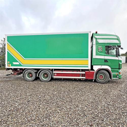 Scania R500 - Kravas automašīna ar slēgto virsbūvi: foto 5 Scania R500 - Kravas automašīna ar slēgto virsbūvi: foto 5