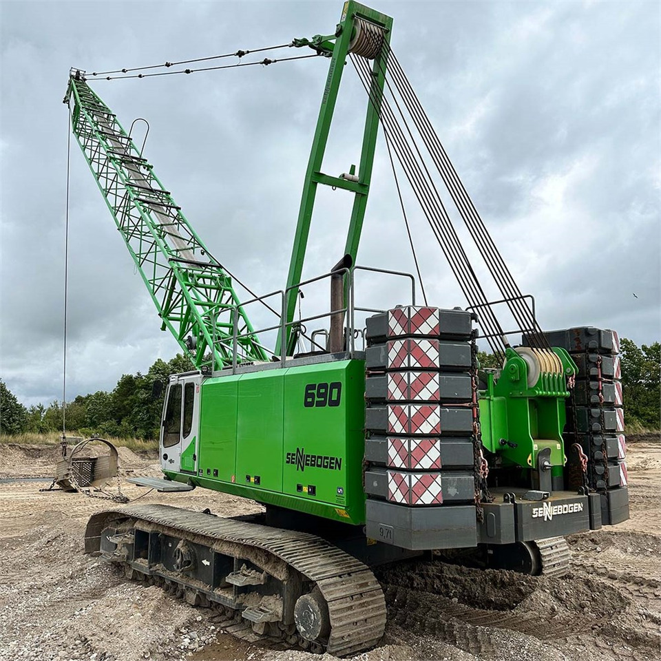 Sennebogen 690 - Dragline ekskavators: foto 1 Sennebogen 690 - Dragline ekskavators: foto 1