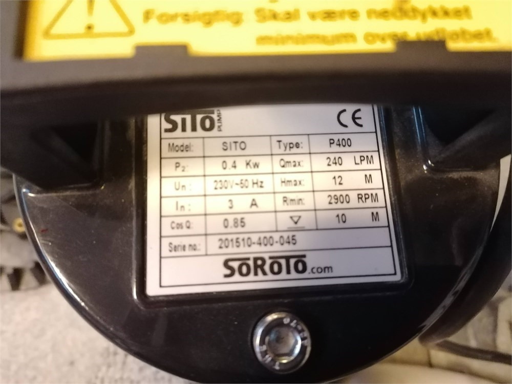 Soroto SITO-P400 Combi - Ūdens sūknis: foto 2 Soroto SITO-P400 Combi - Ūdens sūknis: foto 2