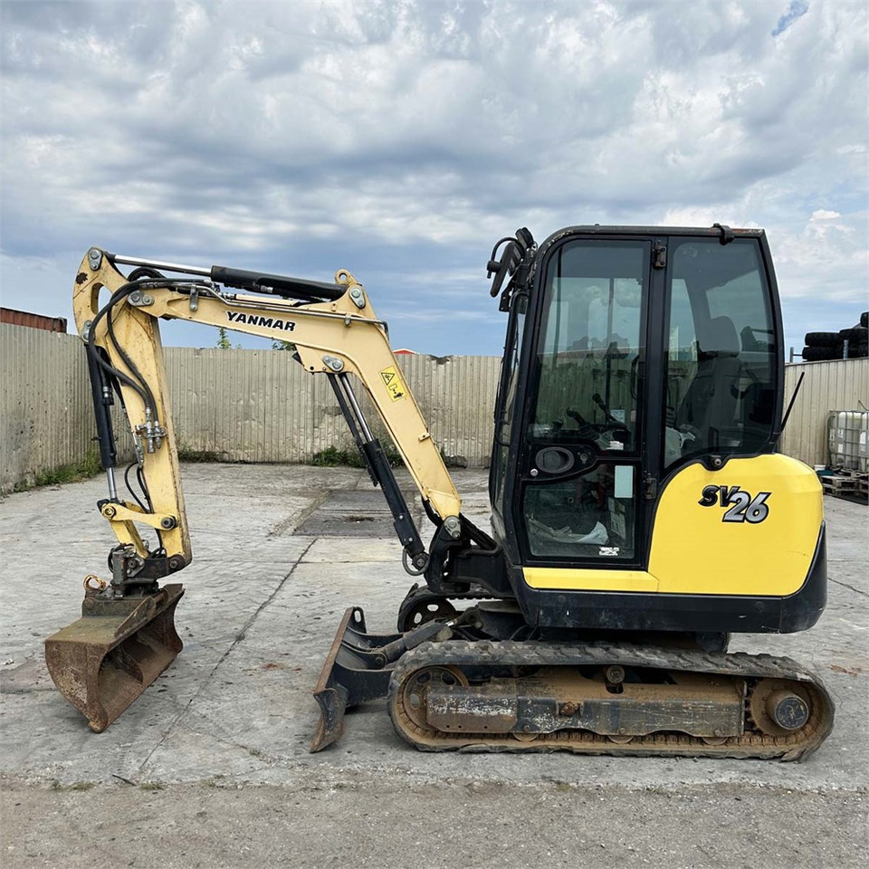 Yanmar SV26 - Mini-ekskavators: foto 1 Yanmar SV26 - Mini-ekskavators: foto 1
