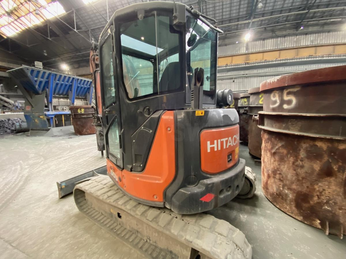 Hitachi ZAXIS 55U-6 CLR - Mini-ekskavators: foto 4 Hitachi ZAXIS 55U-6 CLR - Mini-ekskavators: foto 4