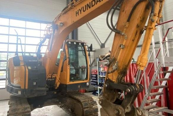 Hyundai ROBEX 125 LCR-9A - Kāpurķēžu ekskavators: foto 1 Hyundai ROBEX 125 LCR-9A - Kāpurķēžu ekskavators: foto 1