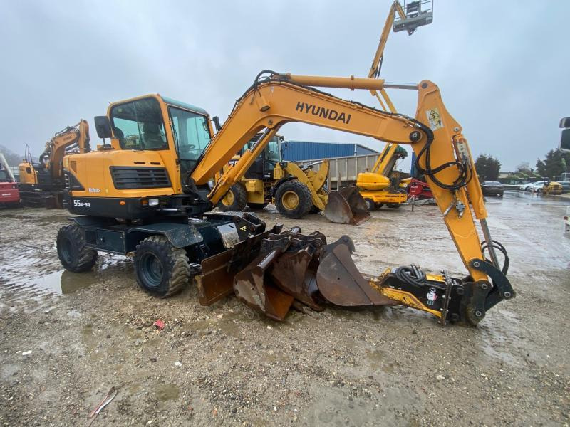 Hyundai ROBEX 55W-9A - Riteņu ekskavators: foto 2 Hyundai ROBEX 55W-9A - Riteņu ekskavators: foto 2