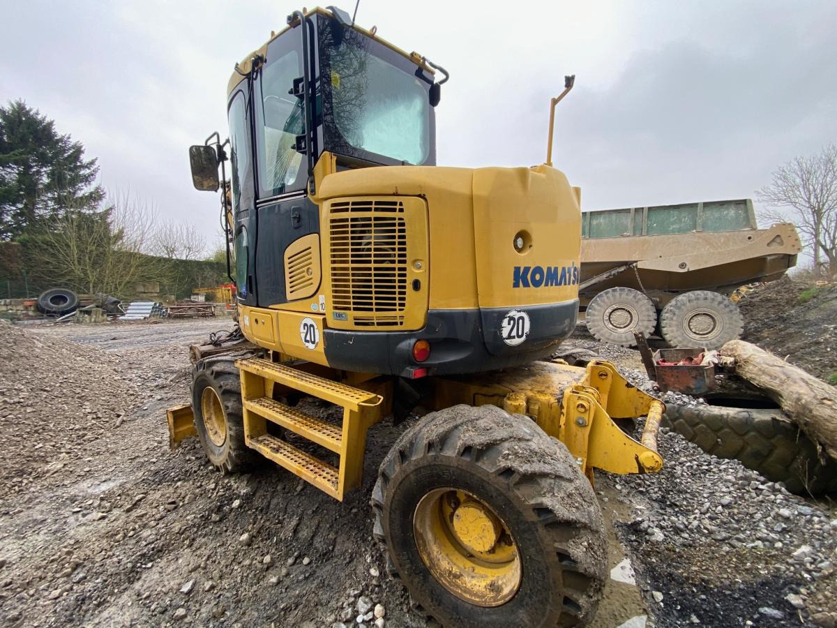 Komatsu PW118MR-8 - Riteņu ekskavators: foto 4 Komatsu PW118MR-8 - Riteņu ekskavators: foto 4