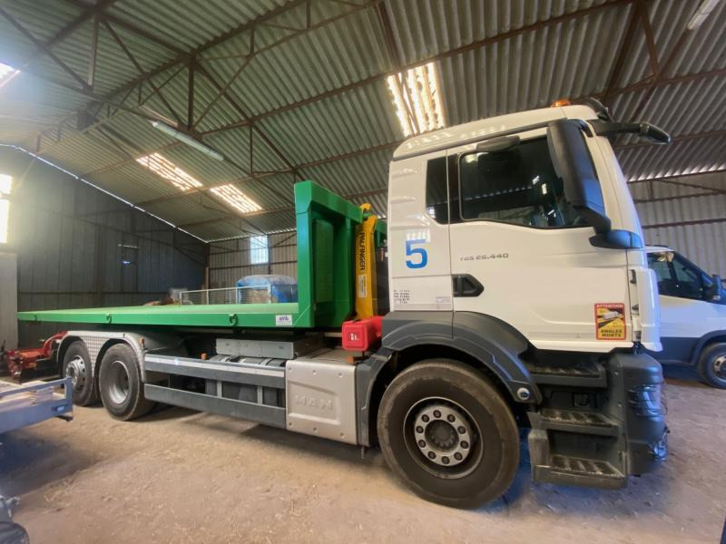MAN TGS 26.440 - Pacēlājs ar āķi: foto 1 MAN TGS 26.440 - Pacēlājs ar āķi: foto 1