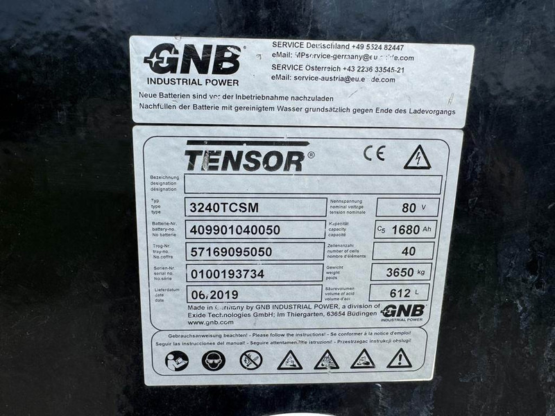 Kalmar ECF80-1100 - Elektroiekrāvējs: foto 5 Kalmar ECF80-1100 - Elektroiekrāvējs: foto 5